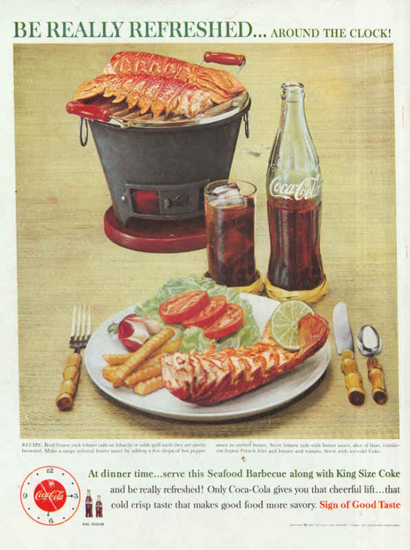1960s food advertisements