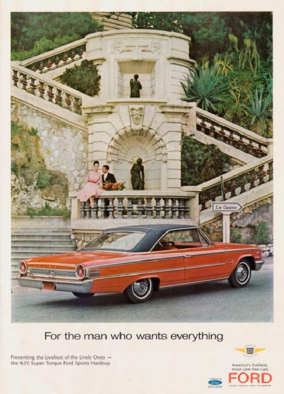 For the man who wants everything, 1963