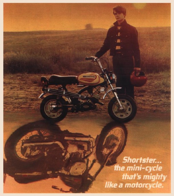 Shortster... the mini-cycle that's mighty like a motorcycle, 1972